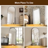 Elegant Oversized Arched Full-Length Mirror