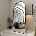 Elegant Oversized Arched Full-Length Mirror